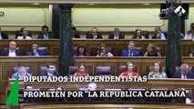 Diputados independentistas prometen por 