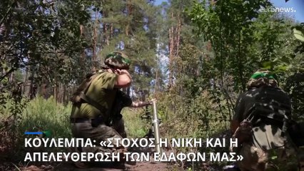 Πόλεμος στην Ουκρανία - Ντ. Κουλέμπα: «Στόχος η επιστροφή στα σύνορα του 1991»