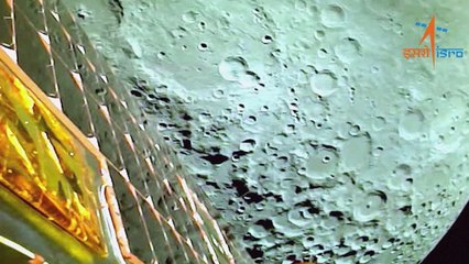 Misión lunar de India supera una etapa más antes de alunizaje