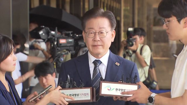 이재명 피의자 신문 종료...조서 열람 중 / YTN