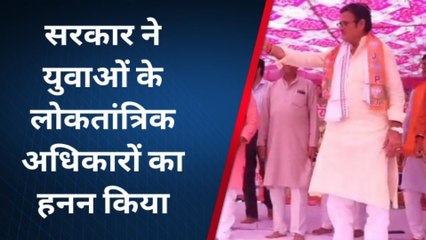 चूरू: "भाजपा के हरावल दस्ते ने कांग्रेस सरकार को ललकारा", सुनें और क्या बोले राठौड़