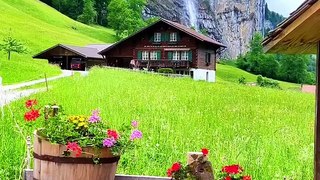 Beautiful Nature Of Switzerland Beautiful Swiss Nature Relaxing Music Video