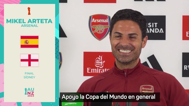 Le preguntan a Arteta con quién va en la final y la respuesta va a sorprender a muchos