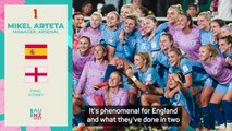 Arteta has no favourite as 'phenomenal' England take on Spain