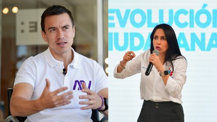 Con más del 40% de los votos escrutados, Luisa González y Daniel Noboa se declaran en segunda vuelta presidencial en Ecuador