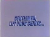 1981 March 9 'BBC Horizon' - Gentlemen, lift your skirts...