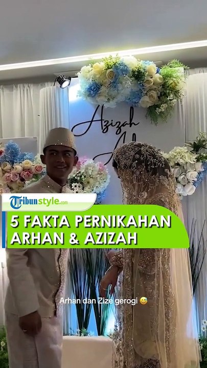 5 Fakta Pernikahan Pratama Arhan dan Azizah Salsha, Mahar Berlian hingga Fuji Dapat Bunga Pengantin