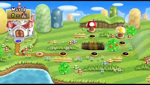 Deluxe Super Mario Bros. Wii online multiplayer - wii