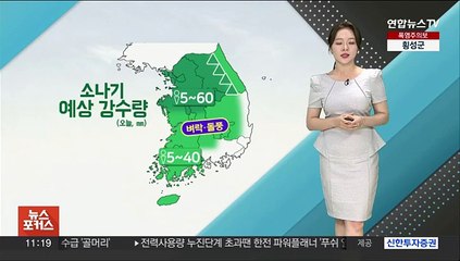 [날씨톡톡] 오늘도 무더위 속 소나기…'한여름 더위, 언제까지?'