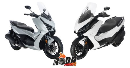 Roda Panas News : ZONTES Skuter 350