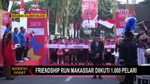 Jadi Kota Ke-7, Friendship Run di Makassar Diikuti 1.000 Pelari