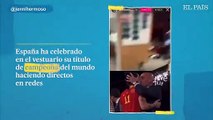Polémique lors de la finale de la Coupe de Monde Féminine de foot : Luis Rubiales, président de la Fédération espagnole, embrasse sur la bouche l'attaquante Jenni Hermoso après le sacre de la Roja