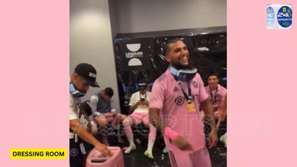 What Ciro Wants Messi Inter Miami Dressing Room & Airplane Celebration  Messi Yedlin Moment!