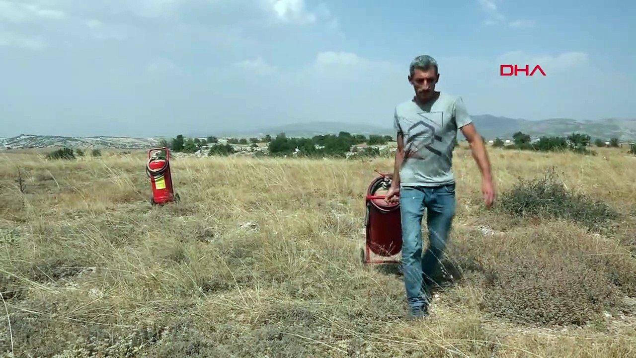 Burdur Mehmet Akif Ersoy Üniversitesi İstiklal Yerleşkesi'nde Yangın Çıktı