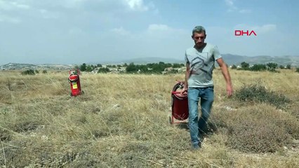 Burdur Mehmet Akif Ersoy Üniversitesi İstiklal Yerleşkesi'nde Yangın Çıktı