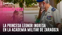 Crónica Rosa: La princesa Leonor ingresa en la Academia Militar de Zaragoza