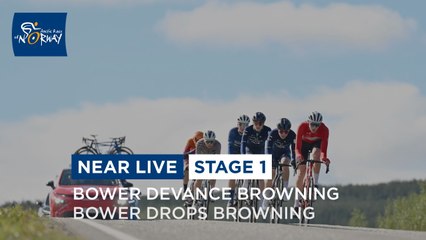 Bower drops Browning - Stage 1 - Arctic Race of Norway 2023