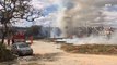 Bombeiros apagam incêndio em Contagem nesta quinta-feira (17/08)