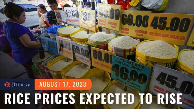 Rice prices expected to rise until next month