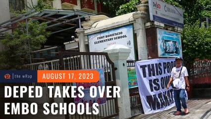 Download Video: DepEd steps in Makati-Taguig tiff, takes over schools in EMBO barangays