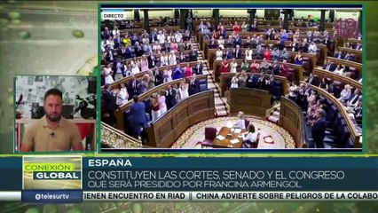 En España se constituyen las Cortes, el Senado y el Congreso