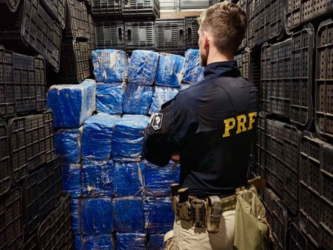 PRF apreende mais de 4 toneladas de maconha em Guarapuava