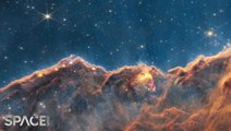 4K View Of The Cosmic Cliffs Via The James Webb Space Telescope