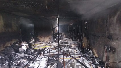 창원 아파트 불...6명 부상·14명 대피 / YTN