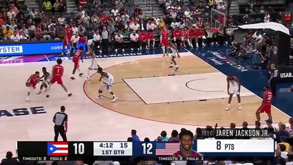 Puerto Rico vs USA SHOWCASE FULL GAME August 7, 2023