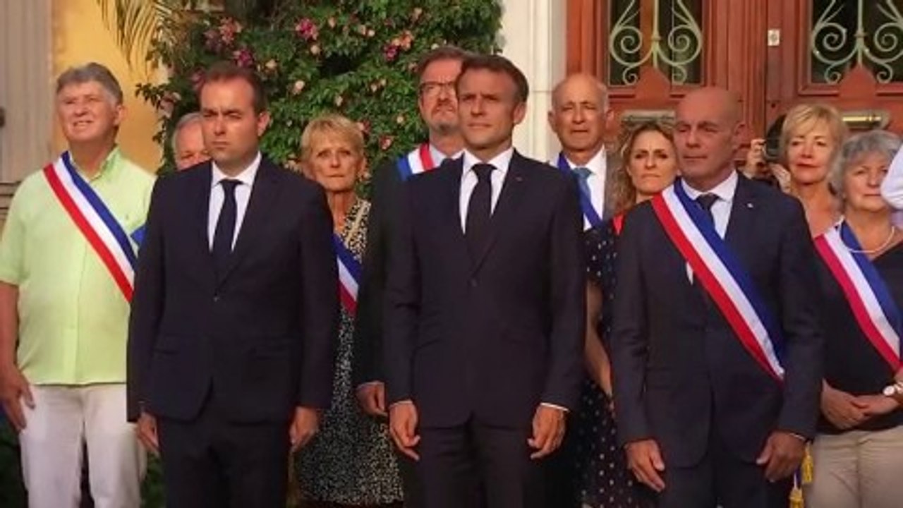 Suivez en direct le discours d'Emmanuel Macron pour le 79ème anniversaire de la libération de Bormes-les-Mimosas