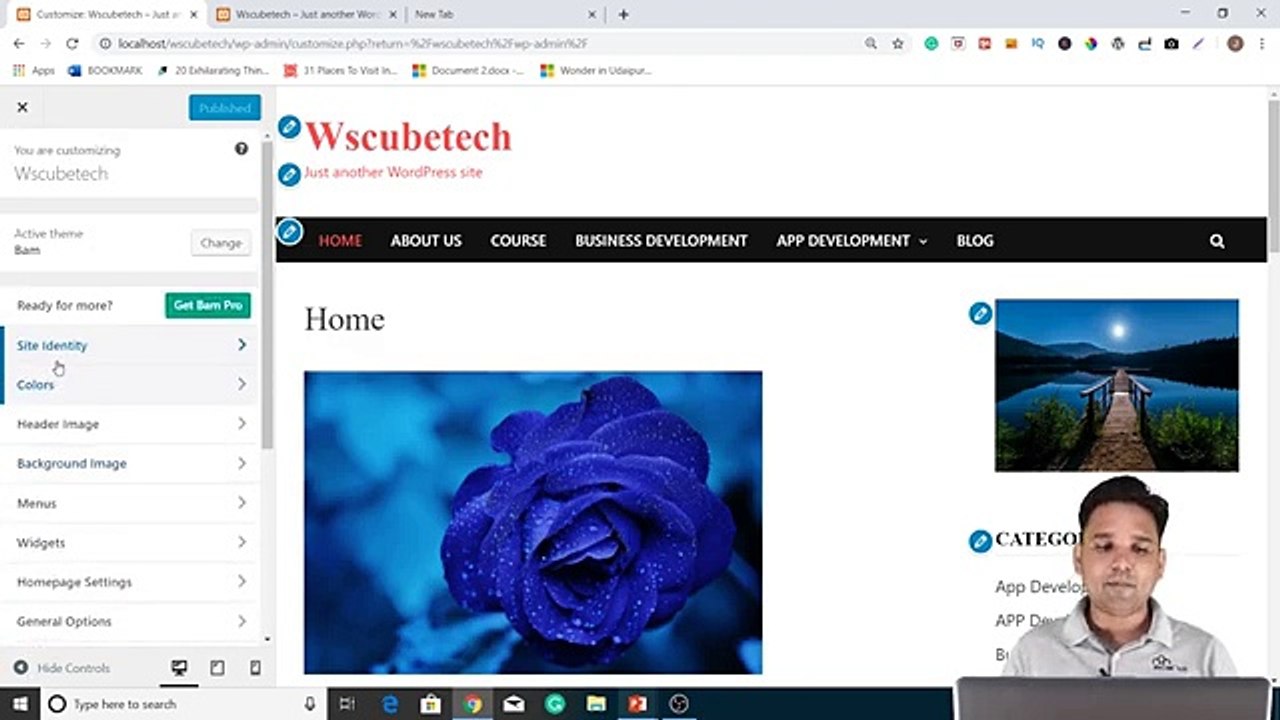 Learn How to Change Logo and Title in Wordpress - WordPress Tutorial in Hindi