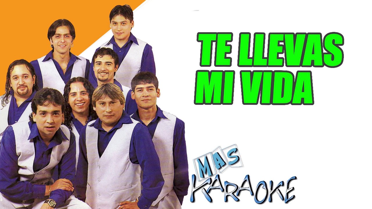 TE LLEVAS MI VIDA - La Nueva Luna (karaoke)