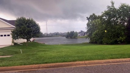 Tornado Touches Down in Perry, Michigan