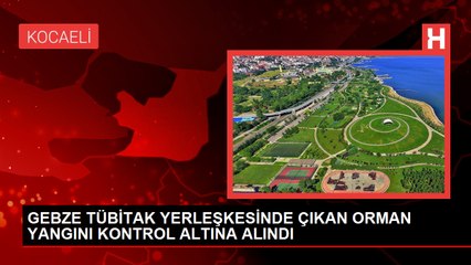Gebze'deki TÜBİTAK Orman Yangını Kontrol Altına Alındı