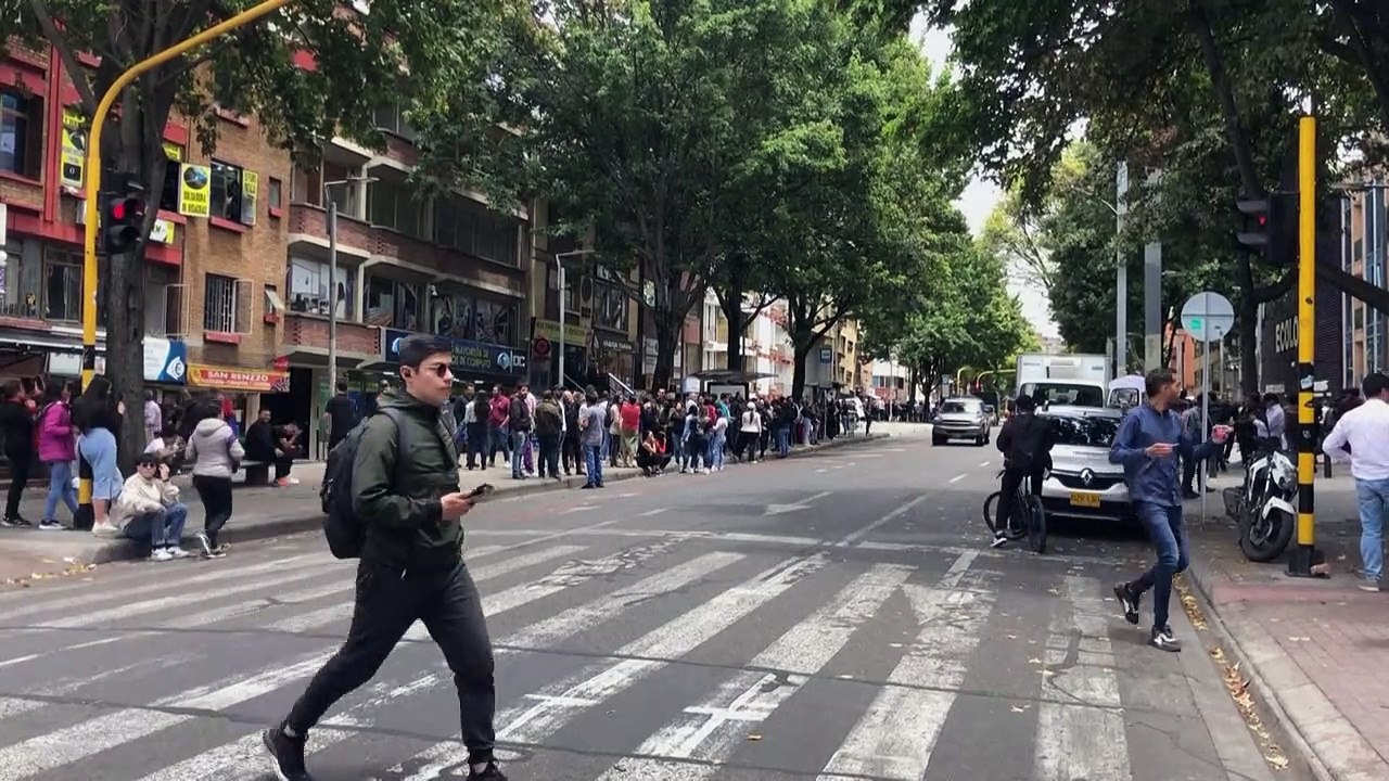 Fuerte temblor de magnitud 6,1 sacude Bogotá y centro de Colombia