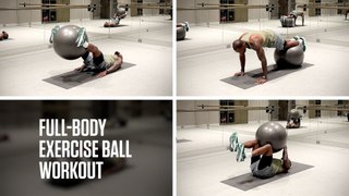 Full-Body Exercise Ball Workout