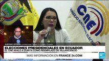 Informe desde quito: El CNE de Ecuador avaló la candidatura presidencial de Christian Zurita