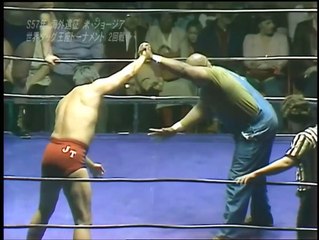 NWA World Tag Team Title Tournament Second Round Jumbo Tsuruta & Tenryu vs. Leroy Brown & Ron Fuller (28.02.1982)