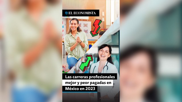 Las carreras mejor y peor pagadas en México en 2023 según el Imco