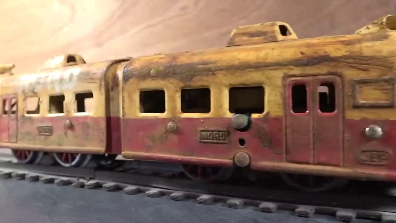 1950's JEP Nord autorail Model Train Restoration video