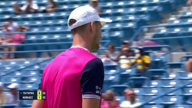 Cincinnati - Tsitsipas sorti par Hurkacz