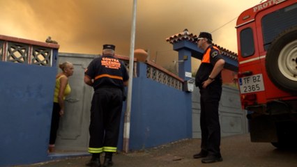 Miles de desalojados o evacuados por el incendio de Tenerife