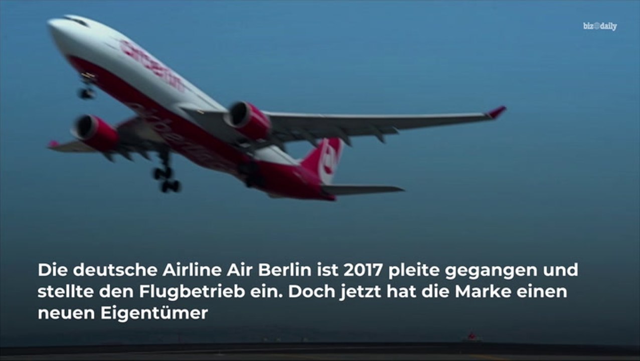 Nach Insolvenz vor sechs Jahren: Air Berlin hat neuen Inhaber