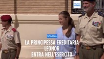 Spagna: Leonor, la principessina in mimetica