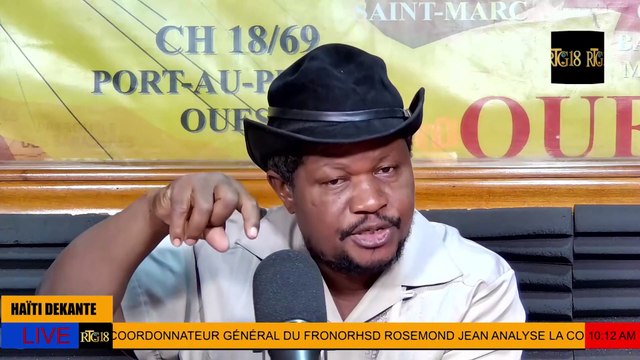 Rosemond Jean denonse gouvènman ki pa bay lame a otorizasyon pou ede PNH konbat nèg ak zam yo.