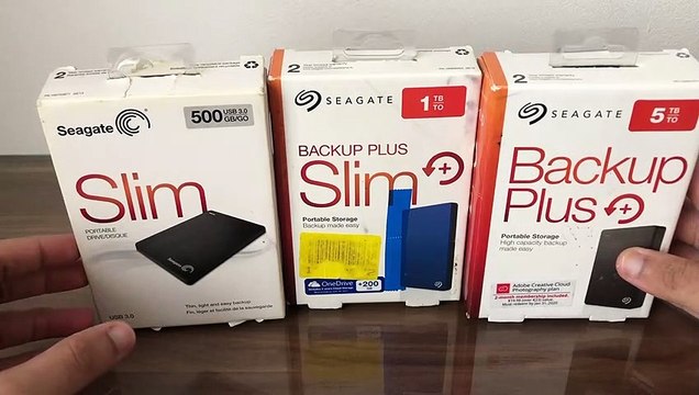 What SEAGATE External Hard Drive Is Right For You? 500GB / 1TB or 5TB? | New