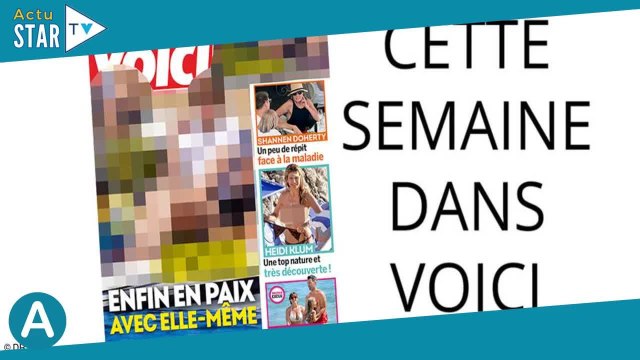 Cette semaine dans Voici ce célèbre couple se retrouve pour le bonheur de leurs enfants