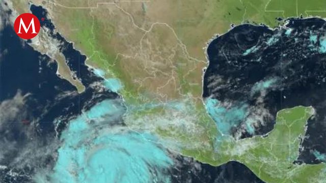 Huracán Hilary se fortalece a categoría 2 al suroeste de Jalisco y Baja California Sur