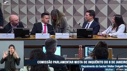 Hacker explica a CPI sobre suposto indulto proposto por Bolsonaro caso ataque às urnas fosse descoberto pela Justiça