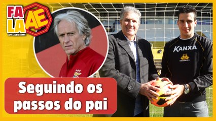 Filho de ex-Galo foi treinado por Jorge Jesus no Benfica